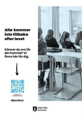 Kampanjmaterial för kampanjen Bortförd