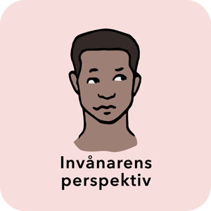 Illustration på en vuxen person.